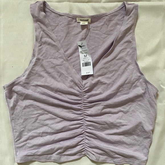 Lilac crop top - Picture 1 of 2